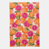 Grapefruit Geschirrtuch (Vertikal)