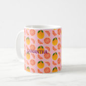 Grapefruit Kaffeetasse (Vorderseite Links)