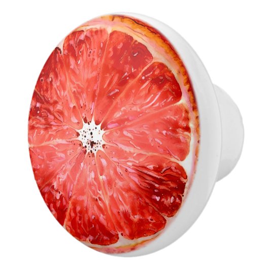Grapefruit Keramikknauf (Rechts)