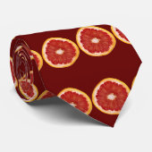 Grapefruit Krawatte (Gerollt)