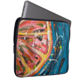 Grapefruit Lebendige Fruchtkunst Laptopschutzhülle (Vorne Rechts)