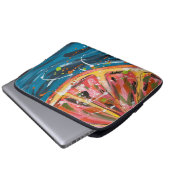 Grapefruit Lebendige Fruchtkunst Laptopschutzhülle (Vorne Knopf)
