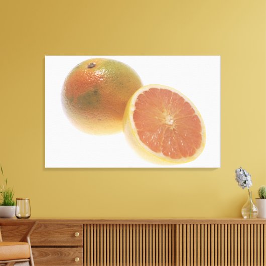 Grapefruit Leinwanddruck (Insitu (Wohnzimmer))
