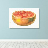 Grapefruit Leinwanddruck (Insitu (Holzboden))
