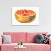 Grapefruit Leinwanddruck (Insitu (Wohnzimmer))