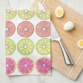 Grapefruit Lemon Limon Orange Citrus Fruchttuch Geschirrtuch (Viertel Falte)