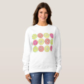 Grapefruit Lemon Limon Orange Citrus Sweatshirt (Vorne ganz)