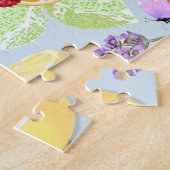 Grapefruit Lemon Orange Raspberry Citrus Frucht Mi Puzzle (Seite)