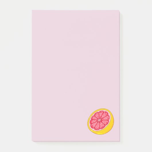 Grapefruit - Obstsammlung - Post-it Klebezettel (Vorderseite)