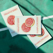 Grapefruit | Pamplemousse French Fruit Poster