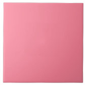 Grapefruit Pink Keramik Tile. Fliese (Vorderseite)