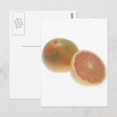 Grapefruit Postkarte (Vorne/Hinten)