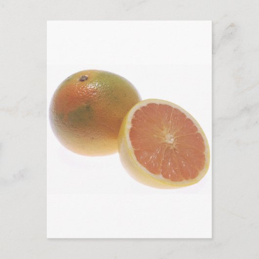 Grapefruit Postkarte (Vorderseite)