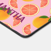 Grapefruit Schreibtischunterlage (Ecke)