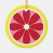 Grapefruit Slice Ornament (Vorne)
