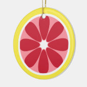 Grapefruit Slice Ornament (Links)