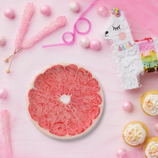 Grapefruit Slice Summer Party Paper Teller (Party)