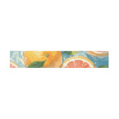 Grapefruit Splash Einladungsbanderole (Flach)
