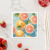Grapefruit Splash Serviette (Beispiel)