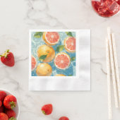 Grapefruit Splash Serviette (Beispiel)