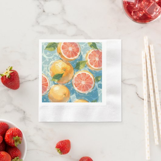 Grapefruit Splash Serviette (Beispiel)