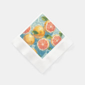 Grapefruit Splash Serviette (Ecke)