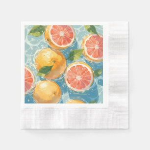 Grapefruit Splash Serviette