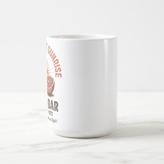 Grapefruit Sunrise Juice Bar Kaffeetasse (Mittel)