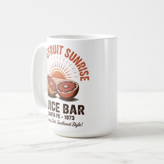 Grapefruit Sunrise Juice Bar Kaffeetasse (Vorderseite Links)