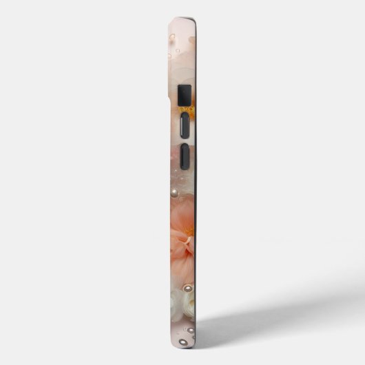 Grapefruit und Blume Case-Mate iPhone Hülle (Rückseite / Links)