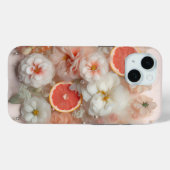 Grapefruit und Blume Case-Mate iPhone Hülle (Rückseite (Horizontal))