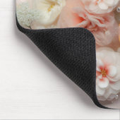 Grapefruit und Blume Mousepad (Ecke)