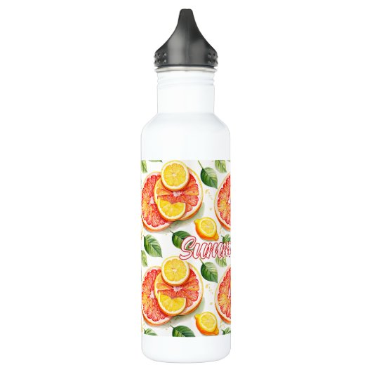 Grapefruit und Lemons Summer Vibes Edelstahlflasche (Links)