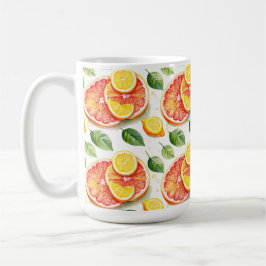 Grapefruit und Lemons Summer Vibes Kaffeetasse