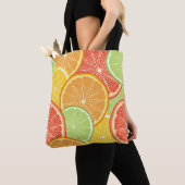 Grapefruit und orange abstrakter Hintergrund. Tasche (Von Nahem)