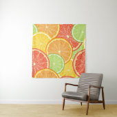 Grapefruit und orange abstrakter Hintergrund. Wandteppich (Beispiel)