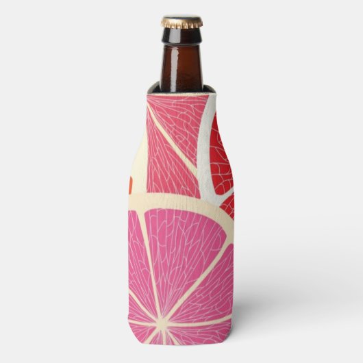 Grapefruit Vintag Flaschenkühler (Flaschenvorderseite)