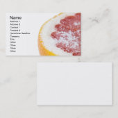 Grapefruit Visitenkarte (Vorne/Hinten)
