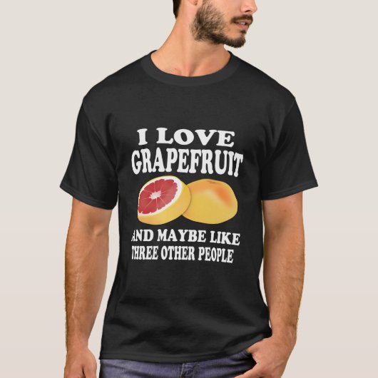 Grapefruit Vorteile Grapefruit Liebe T-Shirt (Vorderseite)