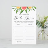 Grapefruit wie alt war das Braut- und Gräuel-Spiel (Stehend Vorderseite)