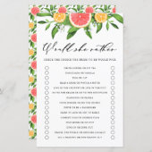 Grapefruit würde eher Brautparty spielen (Vorne/Hinten)