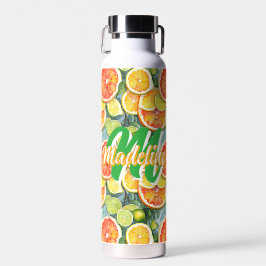 Grapefruit, Zitronen, Limonen und Orangen Citrus Trinkflasche