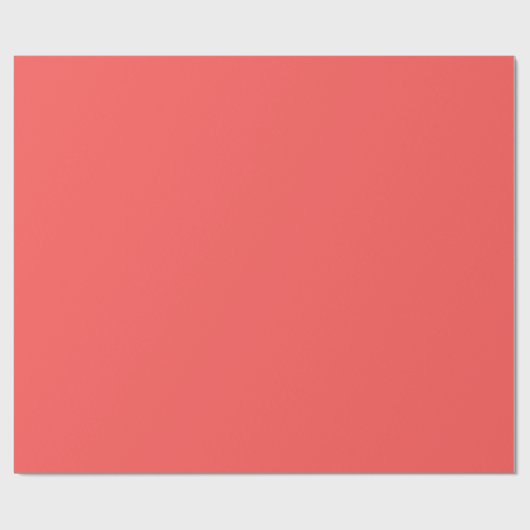 Grapefruitfarbe Geschenkpapier (Flach)