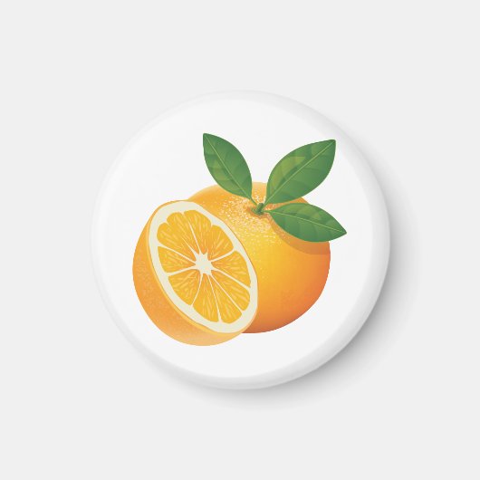 Grapefruitküche Magnet (Vorne)