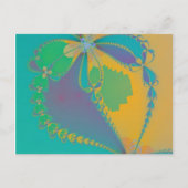 Grapefruitpostkarte Postkarte (Vorderseite)