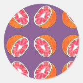 Grapefruits Pattern Stickers (Vorderseite)