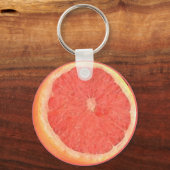 Grapefruits Watercolor - Schlüsselkette Schlüsselanhänger (Vorderseite)