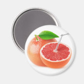Grapefruitsaft Magnet (Vorderseite/Rückseite)