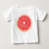 Grapefruitscheibe Baby T-shirt (Vorderseite)