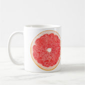 Grapefruitscheibe Kaffeetasse (Links)